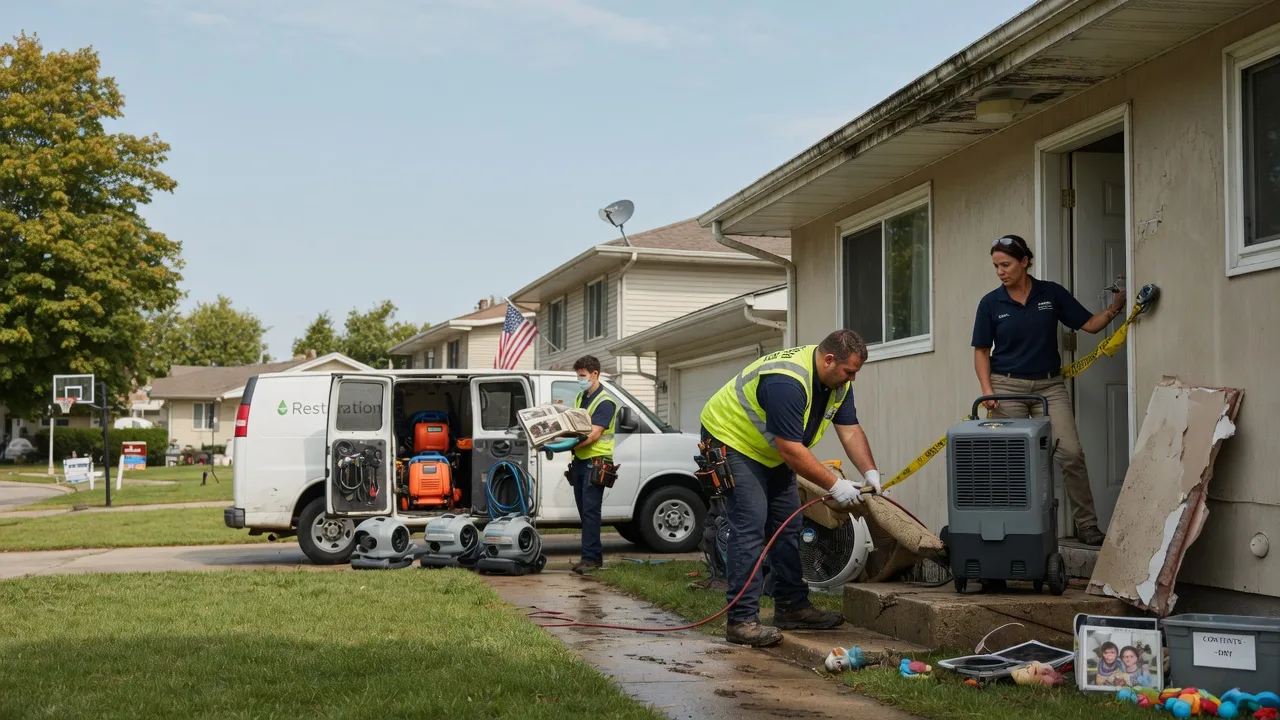 Water Damage Restoration in Oglesby, TX near me